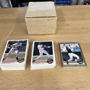 1993 O-Pee-Chee PREMIER Baseball Complete 1-132 + 22 Star Performers Insert Set